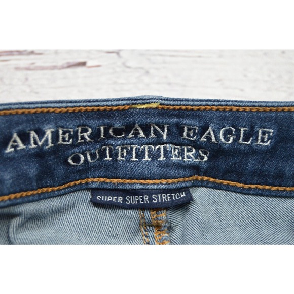 American Eagle Super Super Stretch Jegging Women's Juniors Size 4‎ Pre-Owned - Picture 9 of 16